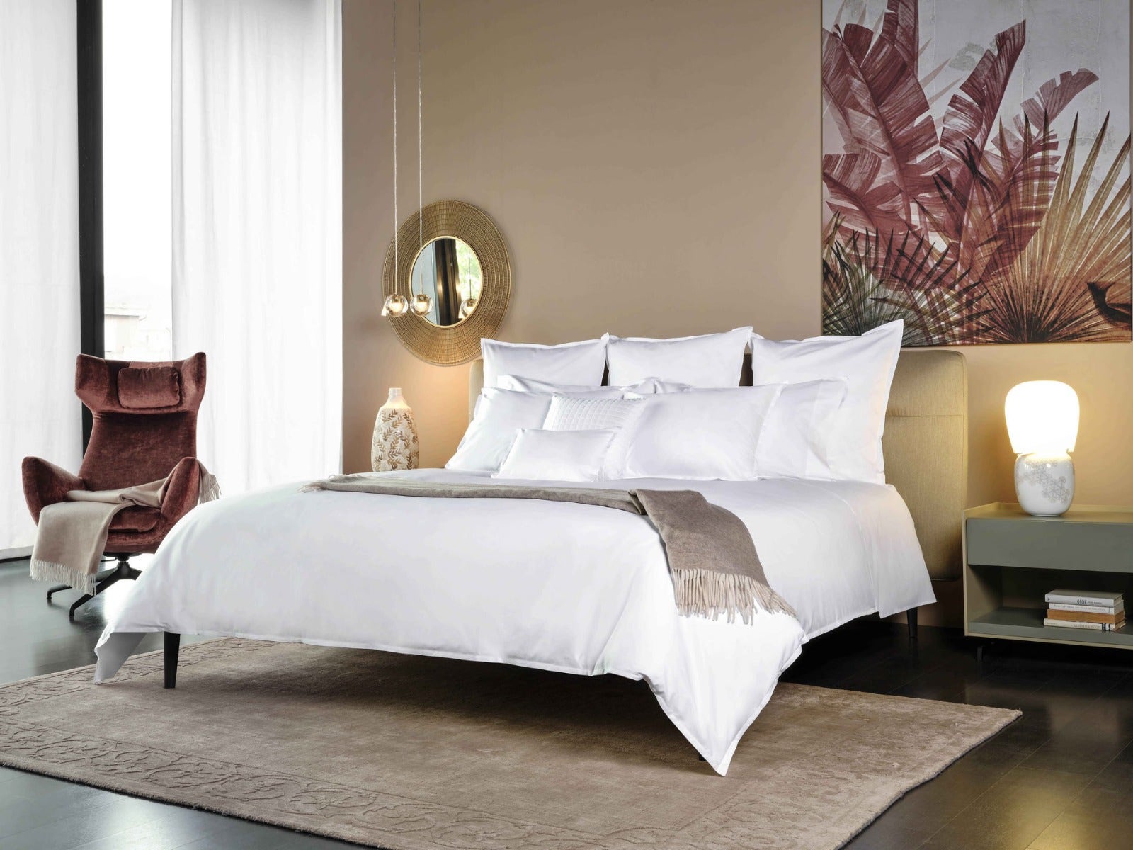Signoria Lineare Sateen 600 TC Duvet Cover