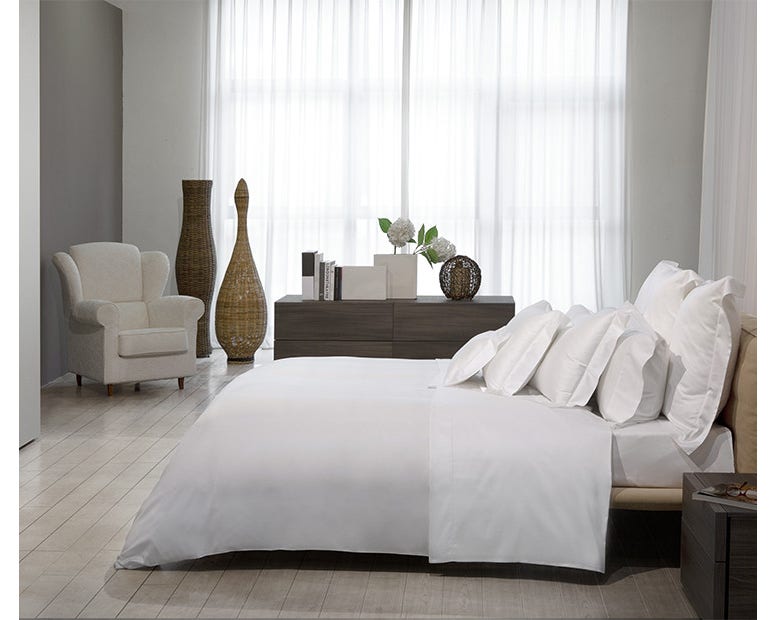 Signoria Firenza Twin Fitted Sheet – Egyptian Cotton – Chocolate Brown – Made In Italy – New With Tags