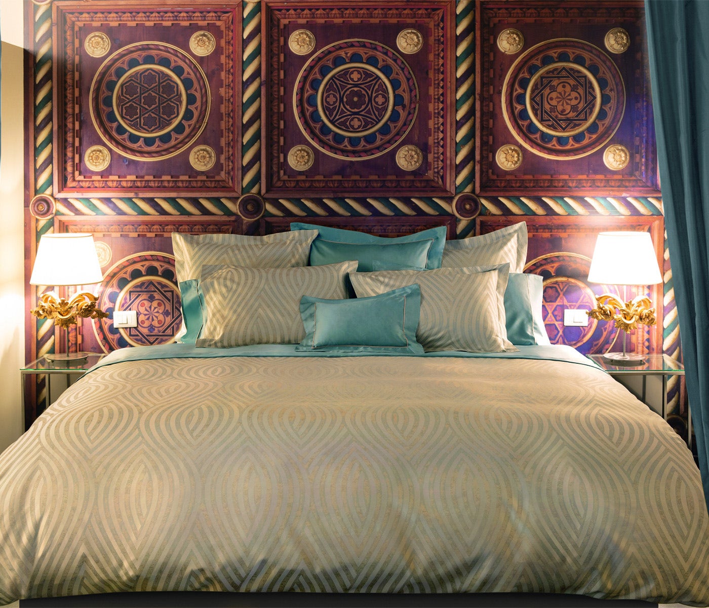 Signoria Ponza 500TC Jacquard Duvet Cover
