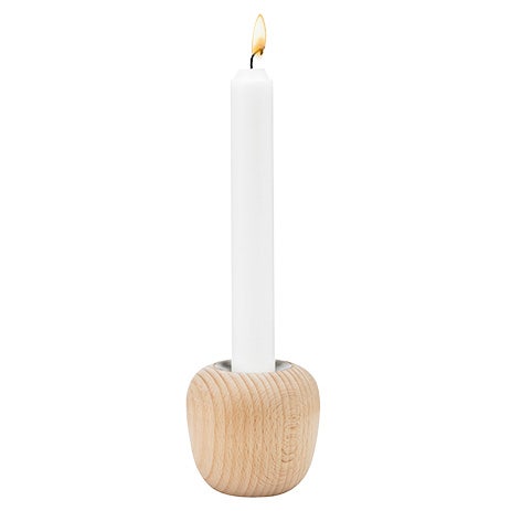 Stelton Nordic Ora Candleholder - Beech Wood