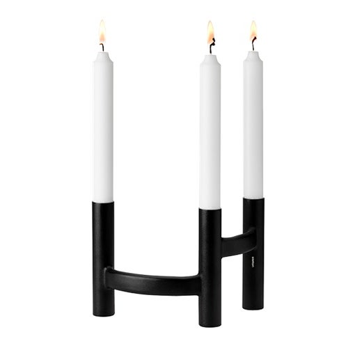 Stelton Nordic Ora Three-Branch Candleholder