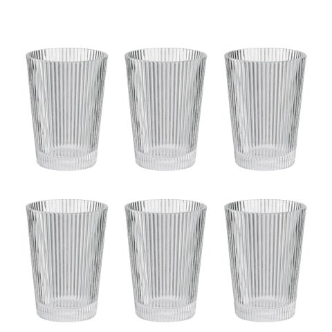 CLEARANCE Stelton Pilastro Drinking Glasses (Set of 6)