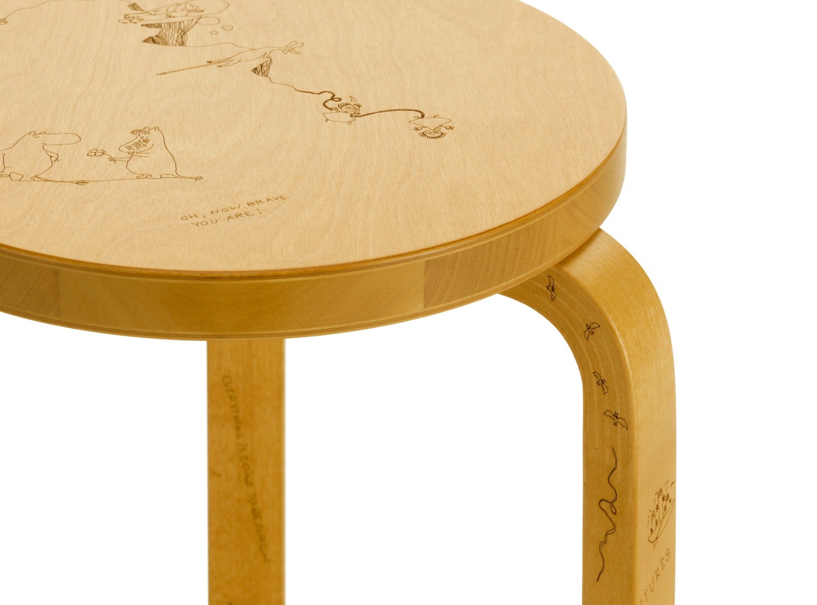 Artek ＋ Moomin Stool 60 Celebratinon Artek Moomin Stool 60 Celebration > Limited Edition