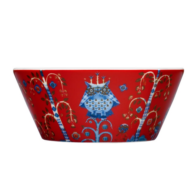 Iittala Taika Soup or Cereal Bowl Holiday Red