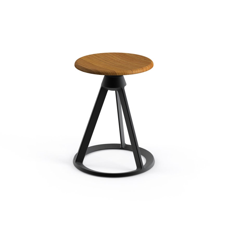 Knoll Barber Osgerby Piton Fixed Height Stool, Outdoor