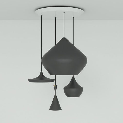 Tom Dixon Beat Range Round Pendant System