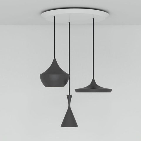 Tom Dixon Beat Trio Round Pendant System