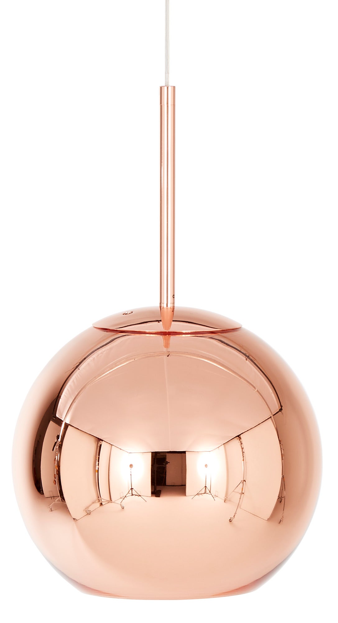 Tom Dixon Copper Round Pendant Lamp