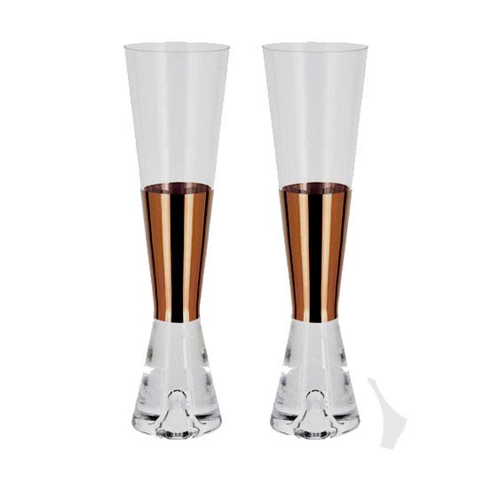 Tom Dixon Tank Champagne Glasses (Set of 2)