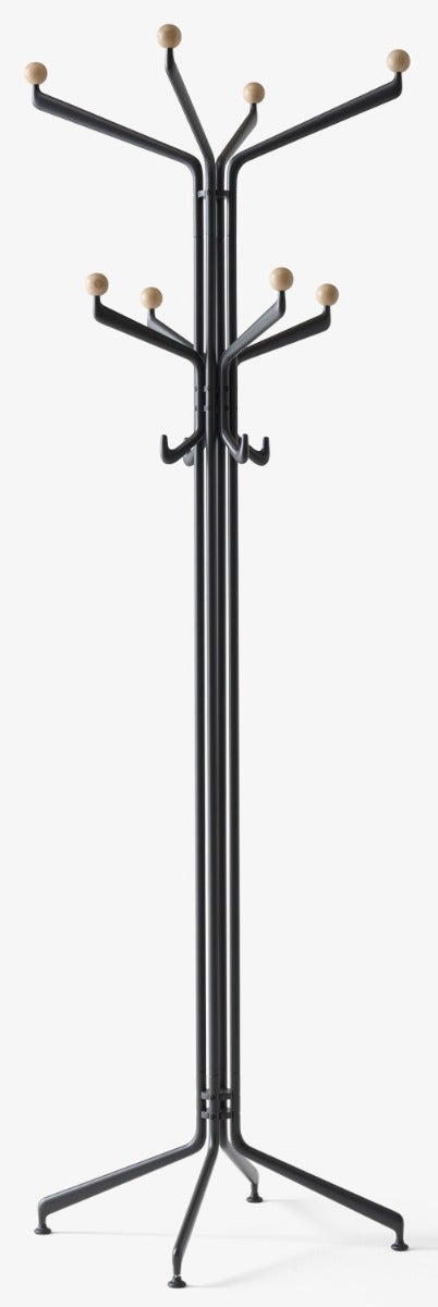 CLEARANCE &Tradition Capture SC77 Coat Stand, Graphite & Oak