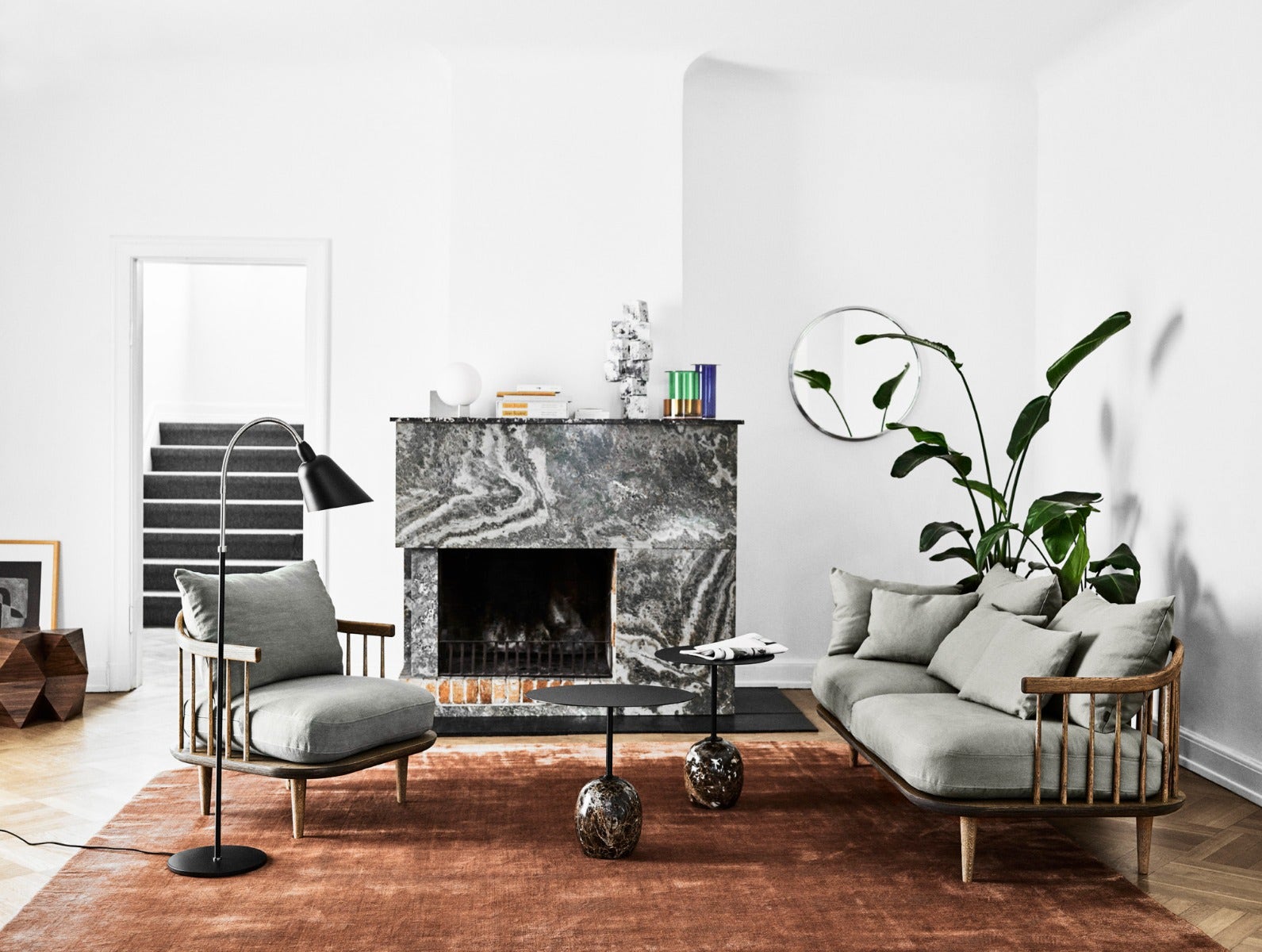 &Tradition Fly SC2 Two Seater Sofa (Preconfigured)