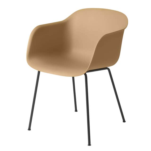 Muuto Fiber Tube Base Armchair, 80% Recycled Plastic