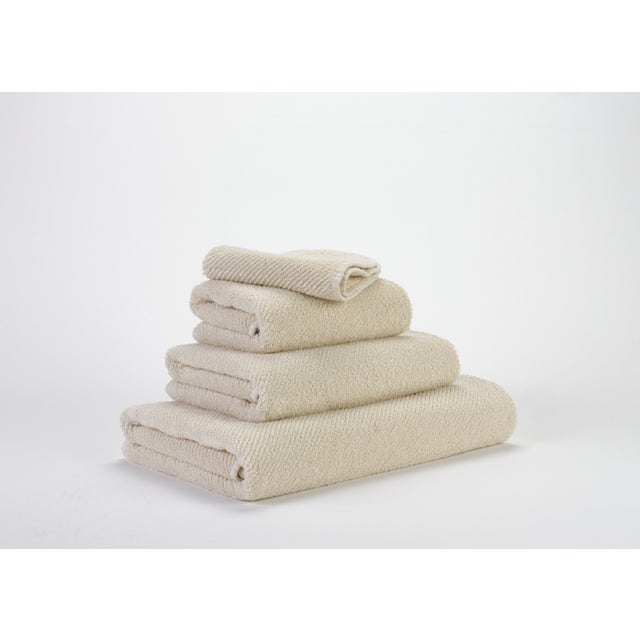 Abyss & Habidecor Twill Face Towel, 12" x 12"