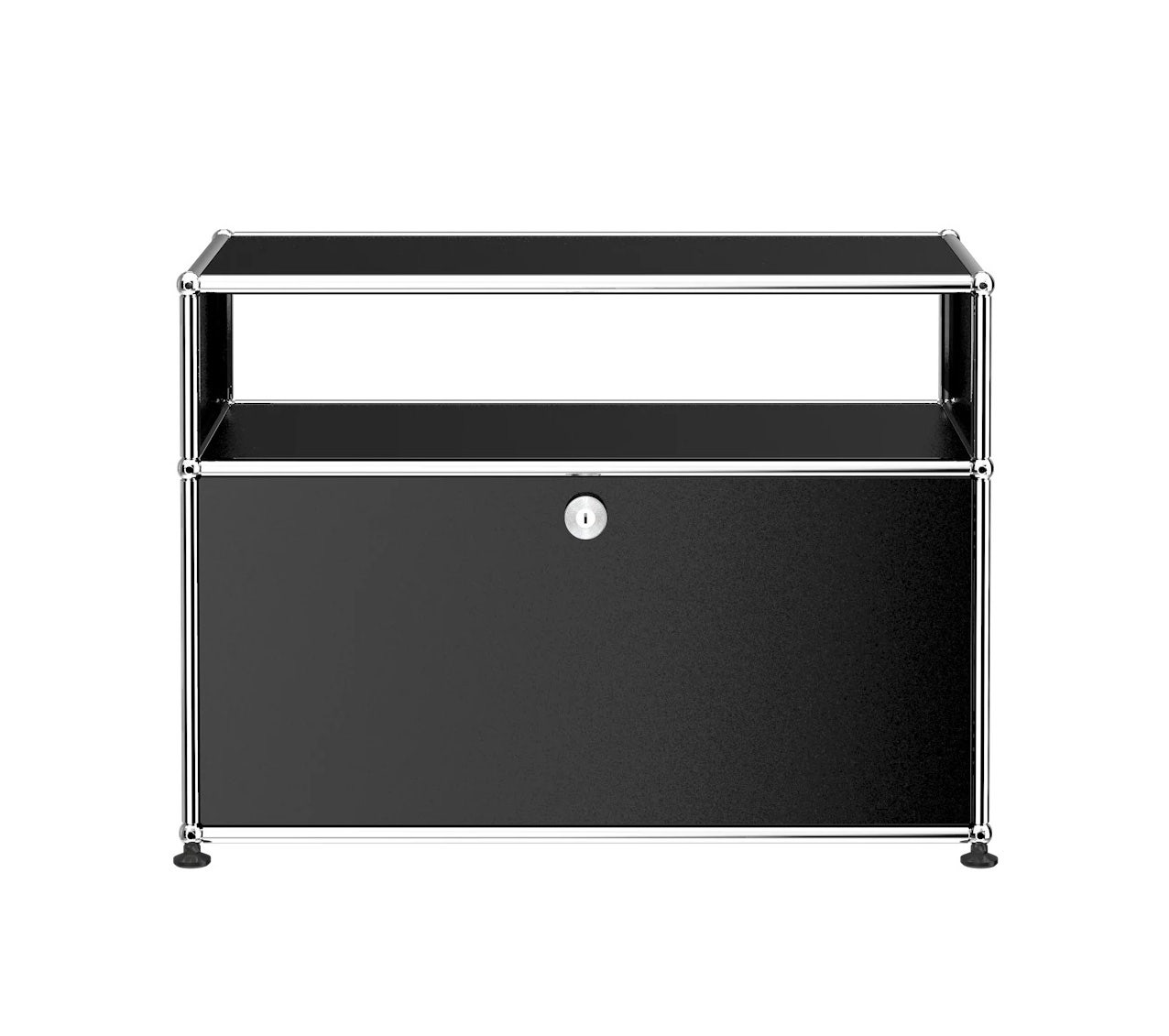 ※お値下げしました※⑤ USM Haller USM Haller Side Table with Side Panels, 75 cm, with interior