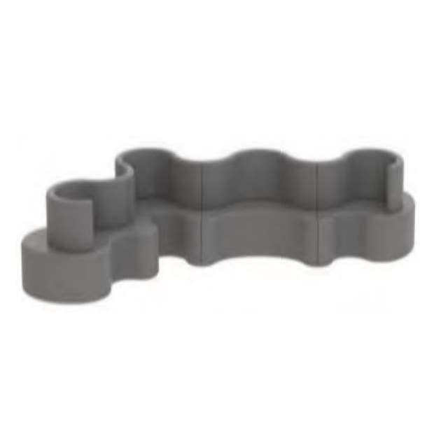 Verpan Cloverleaf Sofa - 3 Units & 1 Extended Unit