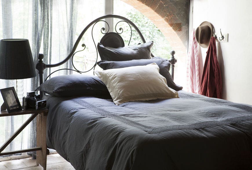 Signoria Viola Lace 300 TC Fitted Sheet