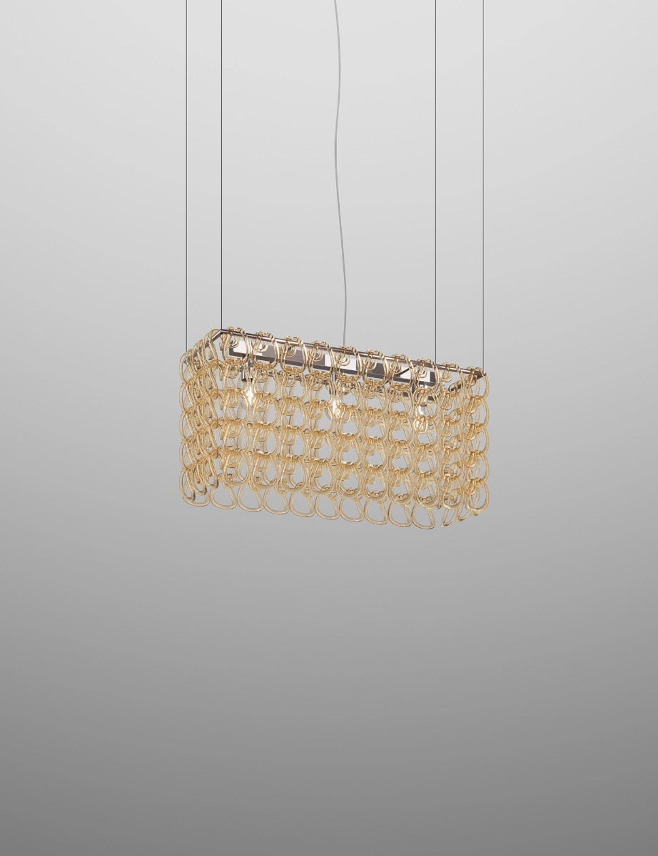 Vistosi Giogali Rectangular Suspension Lamp