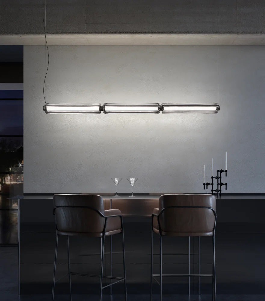 Vistosi Jeff Linear Suspension Lamp