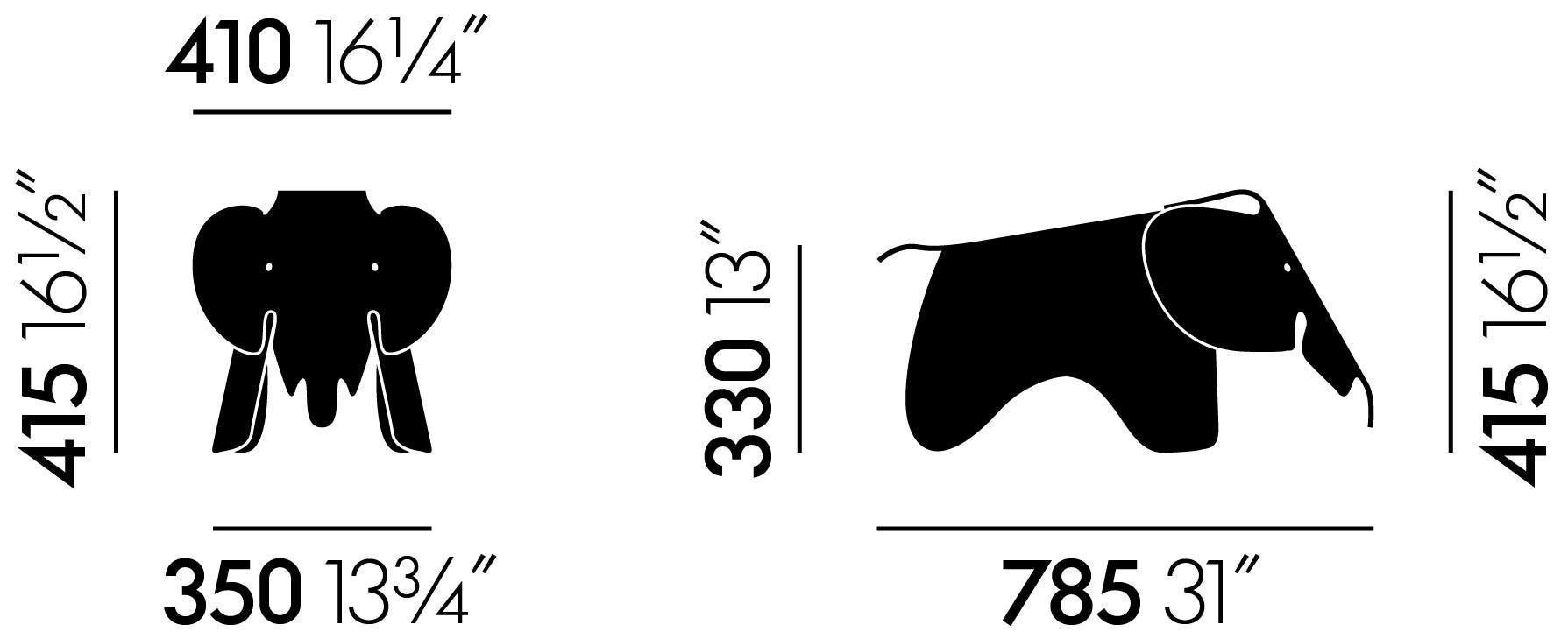 eams elephant stool vitra 正規品 Vitra | Eames Elephant Stool, Black | Vancouver Special