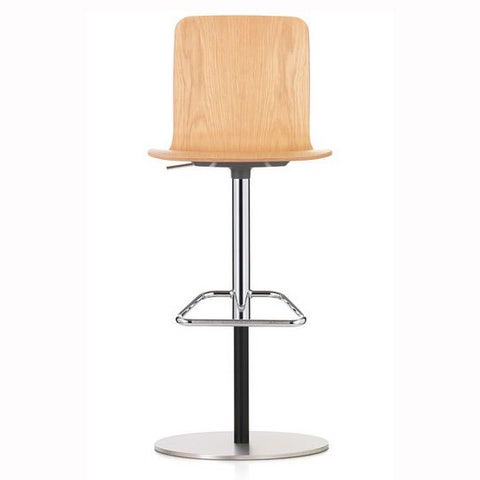Vitra HAL Height-Adjustable Ply Barstool