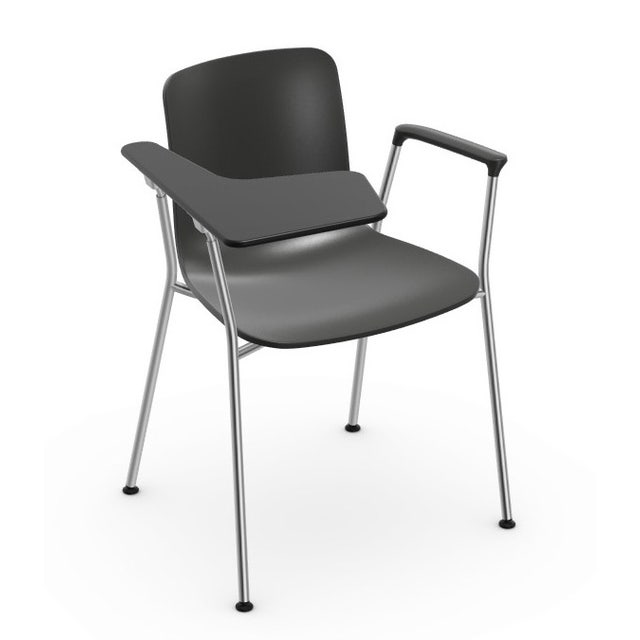 Vitra HAL RE Tube Armchair with Writing Tablet