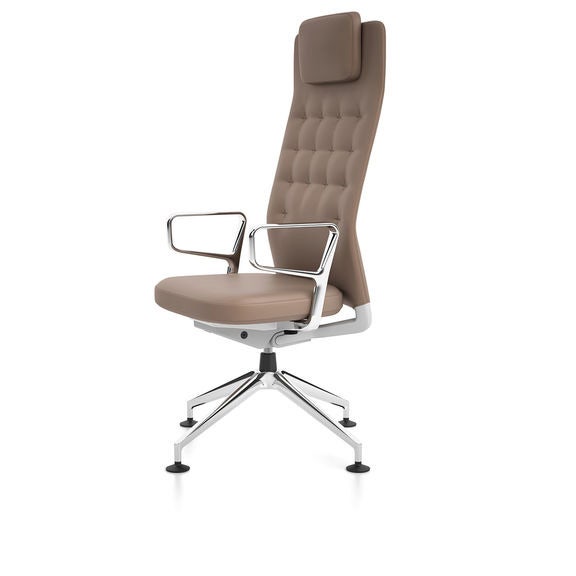 Vitra ID Trim L Chair - Four-Star Base