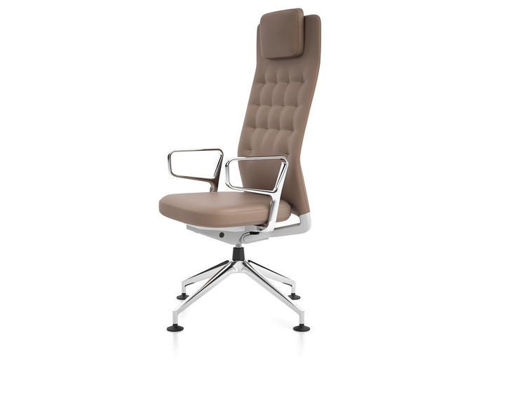 Vitra ID Trim L Chair Four Star Base vitra-id-trim-l-chair-four-star-base