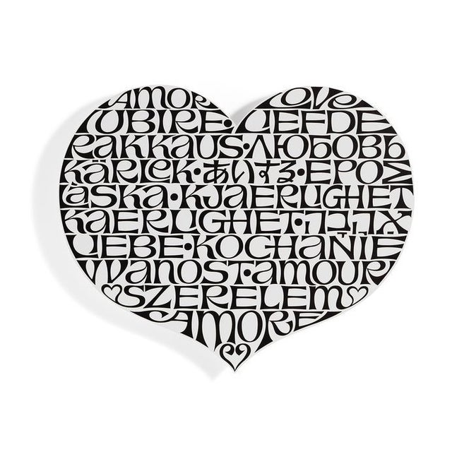 Vitra Metal Wall Relief - International Love Heart