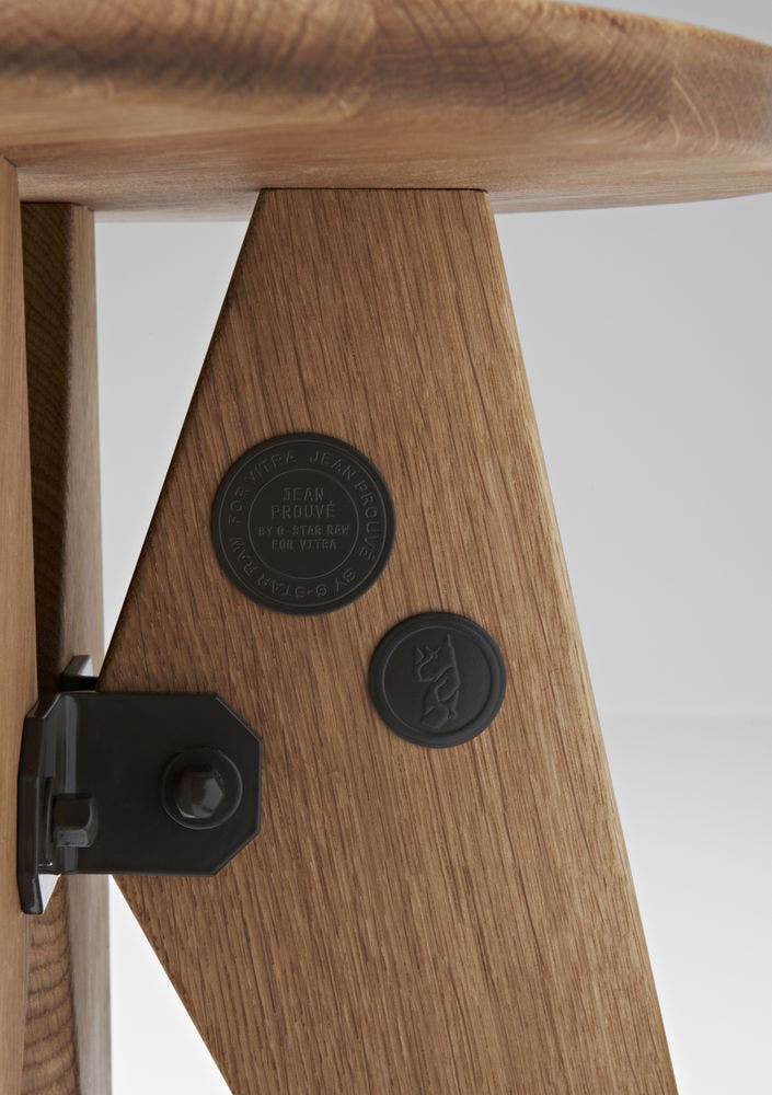 Vitra Jean Prouve Tabouret Solvay Stool