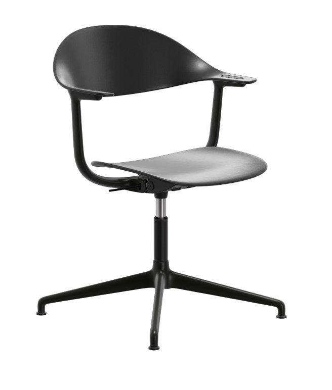 Vitra Mynt Four-Star Base Plastic Chair