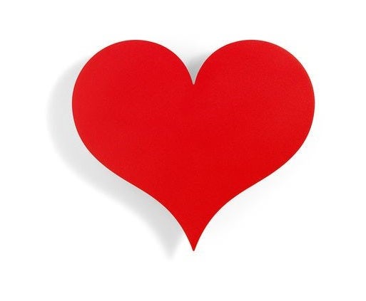 Vitra ヴィトラ ハート　l Wall Relief Vitra Metal Wall Relief - International Love Heart