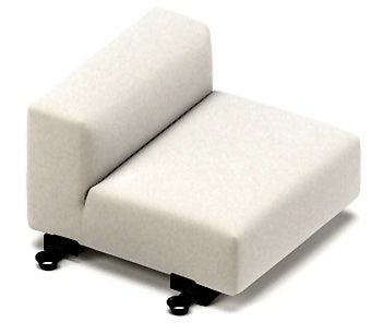 Vitra Soft Modular Sofa - Central Element