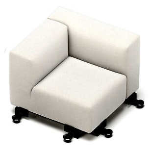 Vitra Soft Modular Sofa - Corner Element, Right