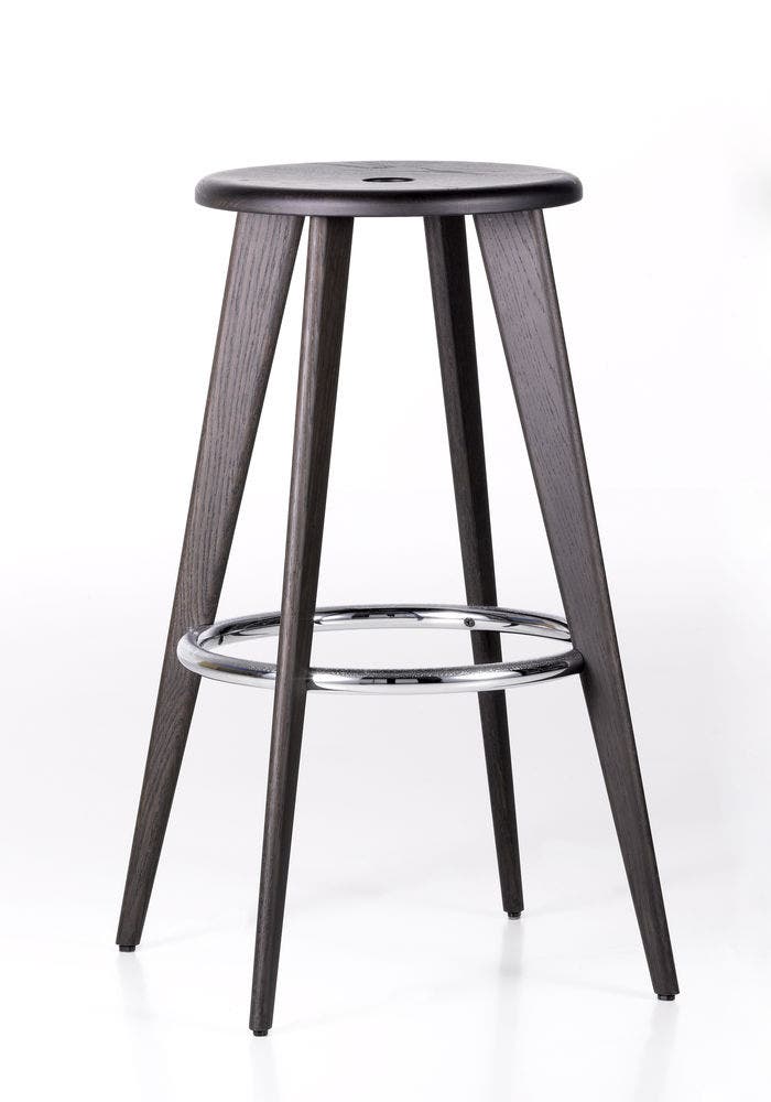 Vitra/Tabouret Haut　ダークオーク vitra-tabouret-haut-stool-6.