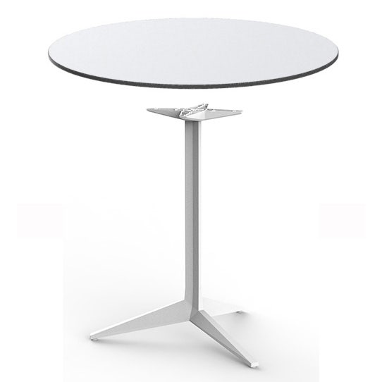 Vondom Faz Round Dining Table - 3 Legs Base