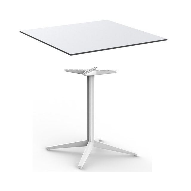 Vondom Faz Square Dining Table - 4 Legs Base