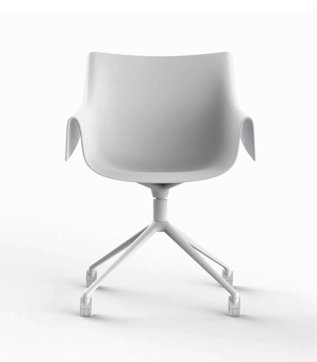Vondom Manta Swivel Caster Armchair (Priced Each, Sold in Sets of 2)