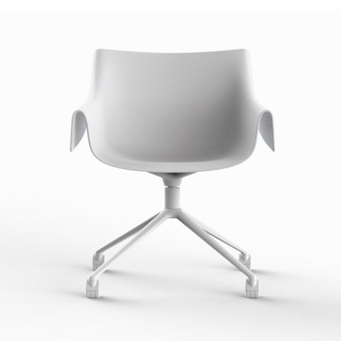 Vondom Manta Swivel Caster Armchair (Priced Each, Sold in Sets of 2)