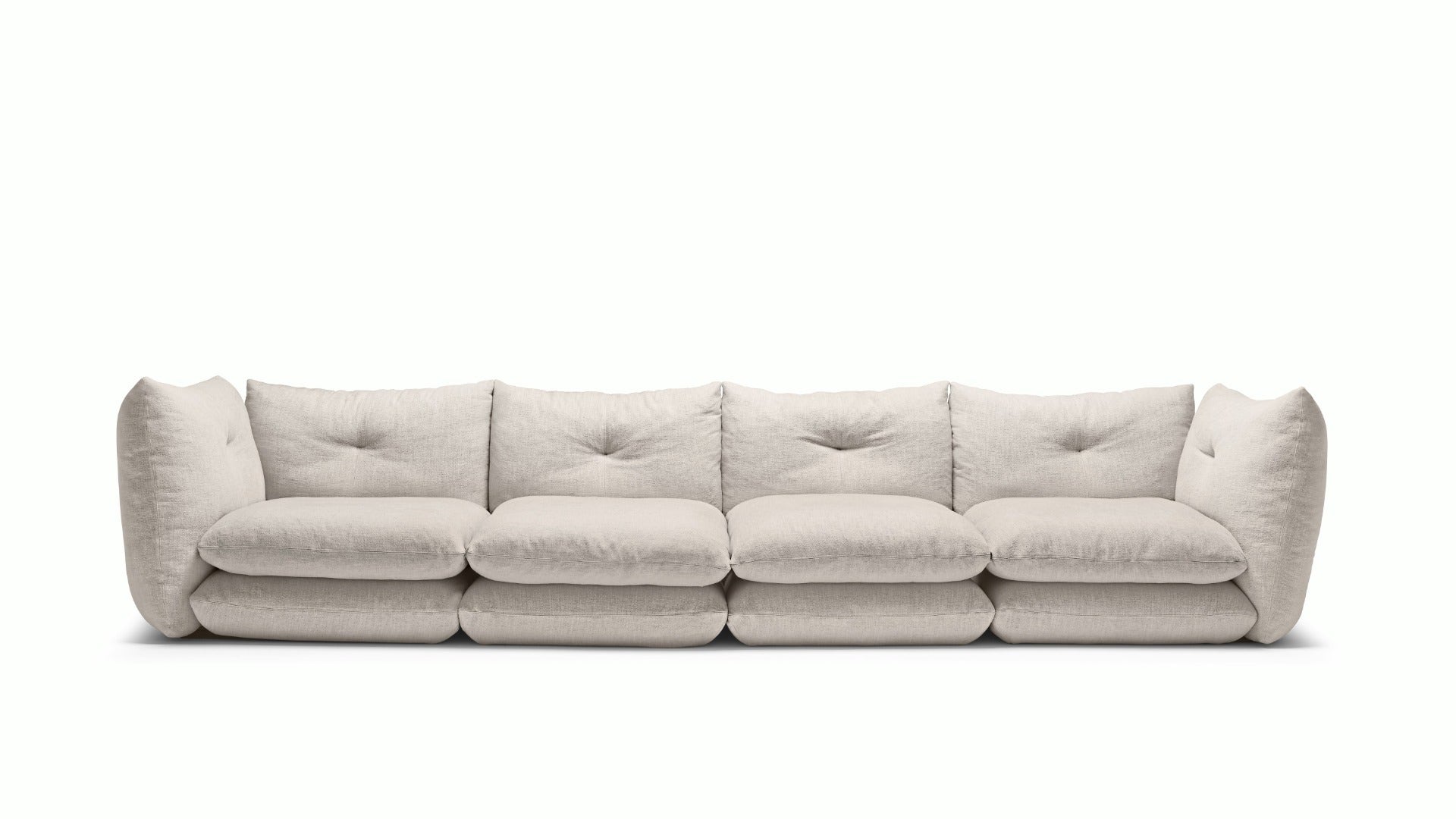 Knoll Perron Pillo Four Seater Sofa