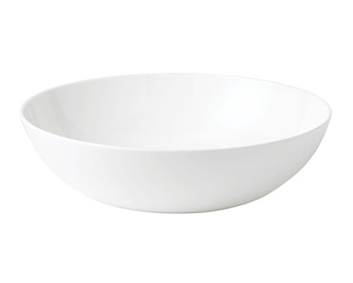 CLEARANCE Wedgwood Jasper Conran White Bone China Serving Bowl, 12 inch