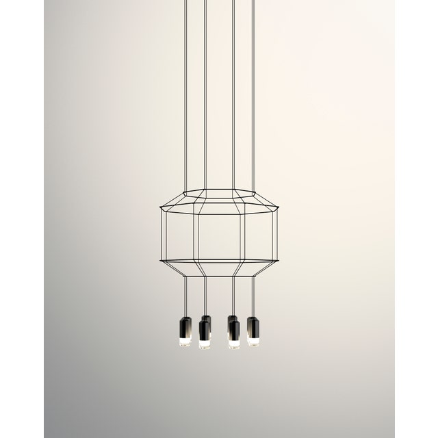 Vibia Wireflow 0303 Octagonal 8-Light Pendant Lamp