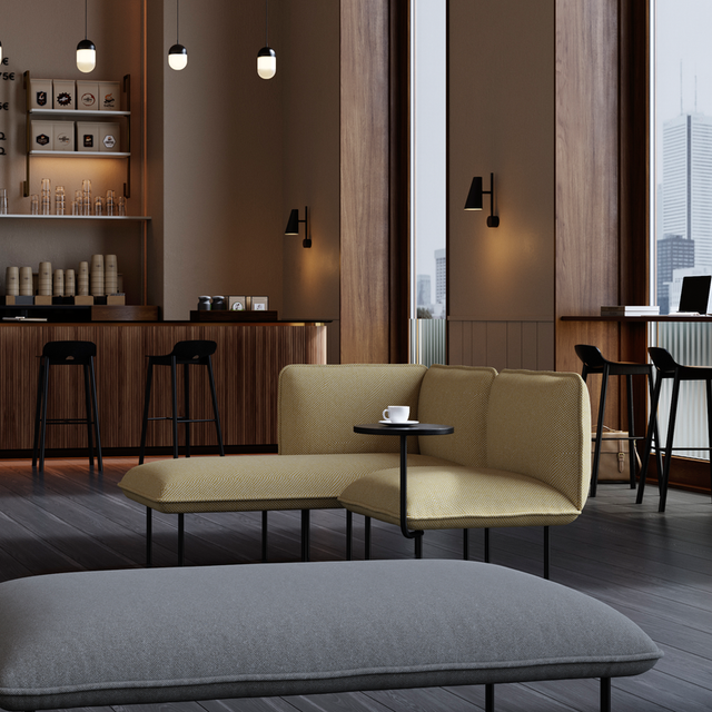 Woud Nakki Lobby Chaise Longue Sofa