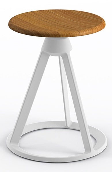 Knoll Barber Osgerby Piton™ Fixed Height Stool, Outdoor