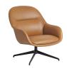 Refine Leather Cognac/Anthracite Black
