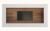 Walnut and White Matt Lacquered