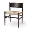 Sirka Grey Stained Beech with natural paper cord seat