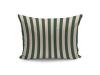 Light Apricot/Dark Green Stripe