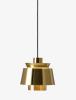 Brass-Plated / Black Fabric Cord