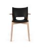 Steel Coloured with Epoxy Resin Black / Natural Dye Beech Wood