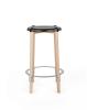 Steel Coloured with Epoxy Resin Black / Natural Dye Beech Wood